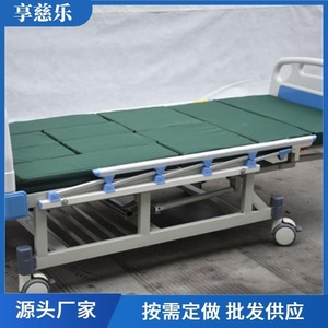 Elderly Care <b>Bed</b> <b>With</b> Adjustable Back And Leg Support Multi Functional Home Use Steel Frame ABS Headboard And Footboard - Product Image 5