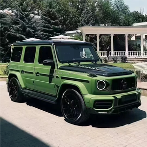 Vente d'usine <span class=keywords><strong>Mercedes</strong></span> classe G W464 Bodykit mise à niveau Topcar Style matériau en Fiber de carbone <span class=keywords><strong>sec</strong></span> jupes latérales ailes supérieures assemblage pare-chocs - Product Image 6