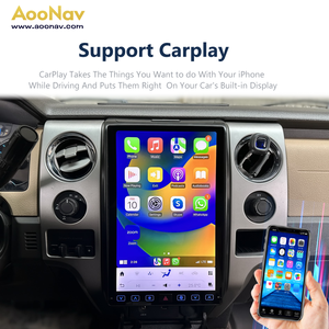 14.4 pouces IPS QHD 2K écran stéréo tactile GPS Navigation Carplay lecteur multimédia unité principale autoradio pour Ford F150 2013-2014 - Product Image 5