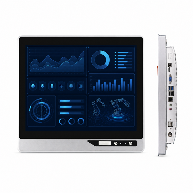 Core I3 I5 I7 Industrial Touch Screen Fanless Embedded Panel PC10.4/12.1/13.3/15/15.6/17/18.5/19/21.5 Inch Sizes