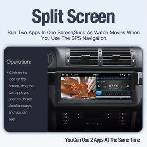 Lecteur multimédia automobile STWEI Android 13 10,25 pouces avec navigation pour BMW M5 E39 E53 X5 1995-2003, autoradio CarPlay, stéréo GPS, Wifi, DSP - Product Image 3