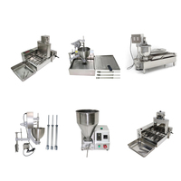 En vente QDMECH nouveau Style acier inoxydable beignet glaçage chocolat Machine Forsting beignet décoration anneau assaisonnement boulangeries maïs