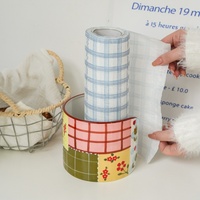 Support de papier essuie-tout vertical en céramique de luxe multi-usages pour cuisine et salle à manger, avec étagère de comptoir et absorption d'huile