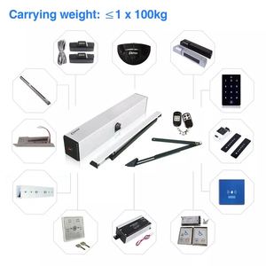 Cierrapuertas Automático Multifuncional y Fácil <span class=keywords><strong>de</strong></span> Instalar <span class=keywords><strong>de</strong></span> 100 kg con Abridor <span class=keywords><strong>de</strong></span> Puerta Eléctrico - Product Image 5