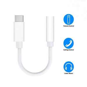 Adaptateur pour écouteurs <span class=keywords><strong>USB</strong></span> Type C à 3.5 Jack Convertisseur de câble audio <span class=keywords><strong>USB</strong></span> C 3 5mm pour téléphone 15 Pro MAX câble <span class=keywords><strong>auxiliaire</strong></span> pour Android - Product Image 2