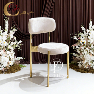 Modern Stainless Steel Velvet Outdoor Wedding Banquet <b>Chairs</b> for Sale - Product Image 1