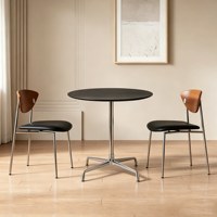 Table de négociation de style vintage, table à manger, bureau de luxe moderne et minimaliste pour petit appartement