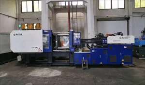 Second <b>Hand</b> Haitian Horizontal Plastic Injection Molding Machine 280 Ton 280 Ton PLC Motor Pump Gearbox Bearing Screw Core - Product Image 2