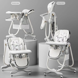 Chaise de table à manger multifonctionnelle, pliable et portable pour les enfants pour l'apprentissage à la maison Chaise haute et rehausseur durable pour bébé - Product Image 6