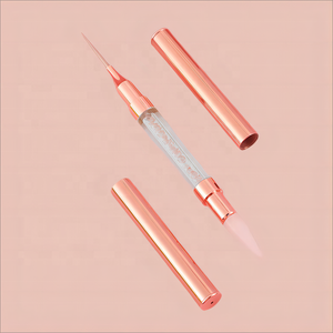 Nouveau stylo à pointiller Nail Art à Double tête cire/pointe en Silicone manucure Art outils <span class=keywords><strong>brosse</strong></span> strass poignée tête en métal <span class=keywords><strong>perceuse</strong></span> à pointe d'ongle - Product Image 2