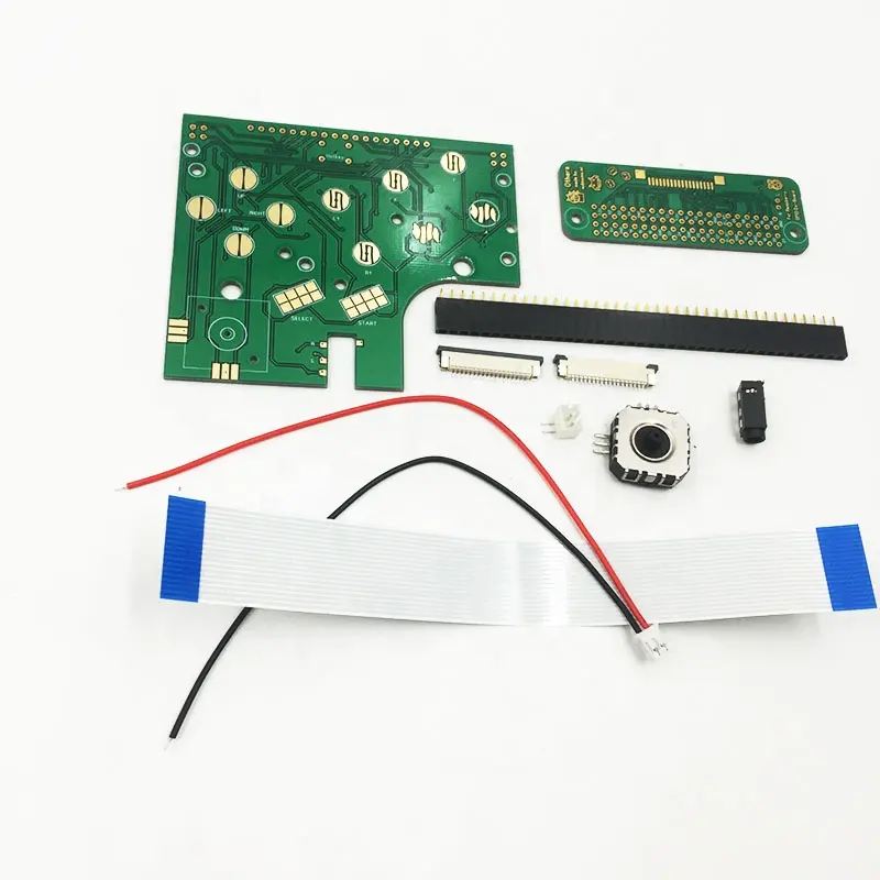 Voor Gameboy Nul (DMG-01) 6 Knoppen Pcb Board & Switch & Connector Kit Diy Voor Raspberry Pi Gbz