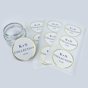 Nhãn Dán Theo Yêu Cầu Chất Lượng Cao Nhãn In Vàng Nhãn In Giấy Bạc - Product Image 5