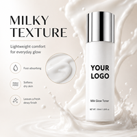 Sérum Visage Lait Éclatant Hydratant 100ml – Léger, Adoucit les Peaux Sèches, Fini Frais et Rosé – Soin Visage en Promotion