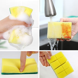 Umweltfreundliche, Kratzfreie Geschirrschwämme zum Reinigen, Scheuerschwamm, Küchenschwämme für Geschirr, Pfannen, Topfschwämme - Product Image 4