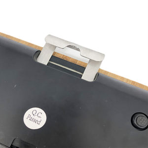 बीविज्ञान प्राकृतिक बांस डिजिटल रसोई खाद्य भार वर्ग 33lb क्षमता प्लेटफॉर्म स्केल 15 किलोग्राम ओम लेजर लोगो और रंग बॉक्स - Product Image 6