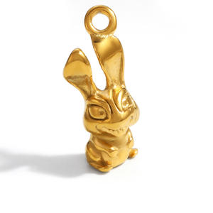 Dijes de Acero Inoxidable para Joyería DIY, Colgantes de Flores, Frutas, Animales y Estrellas, Accesorios Unisex, Origen Yiwu PJ93906 - Product Image 5