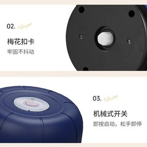 Kitchoice Picadora Eléctrica de Ajo, Mini Procesador de Alimentos Portátil de 1 Velocidad para Uso Doméstico en la Cocina - Product Image 4