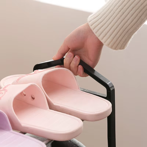 Zapatero Metálico de 3 Niveles Multifuncional y Desmontable, Fácil de Montar, Organizador de Zapatos - Product Image 5