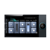 Panel Kontrol Pintar Tianlai Q10 2026 AI Upgrade WiFi Zigbee Hub Layar Sentuh HD Tombol Putar untuk Villa Grosir Pabrik
