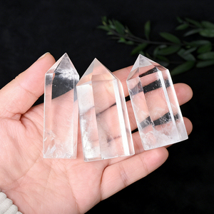 คริสตัลควอตซ์ทรงหอกคุณภาพสูง ขัดเงาใส สำหรับตกแต่งบ้าน - Product Image 1