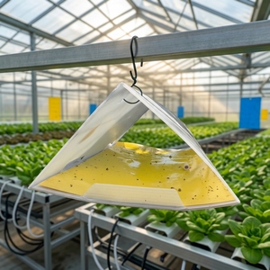 Pheromone Delta Trap Sticky Board Waterproof Foldable Plastic Tuta Absoluta Moth Greenhouse Farm Agriculture Tomato Pest Control