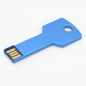 Promotional logo USB Flash Drive in Key Shape, 2GB, 4GB, 8GB. USB Flash Drive in Key Shape with Logo,