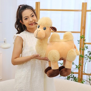 Camello <span class=keywords><strong>del</strong></span> <span class=keywords><strong>Desierto</strong></span> de Peluche Realista de Alta Calidad de 35/45/55 cm, Muñeco de Peluche Suave, Regalo de Viaje Popular para Niños y Amigos - Product Image 3