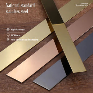 <span class=keywords><strong>Molduras</strong></span> Decorativas <span class=keywords><strong>Autoadhesivas</strong></span> <span class=keywords><strong>de</strong></span> Acero Inoxidable Estilo Moderno para Azulejos, Paredes, Muebles y Armarios - Product Image 2