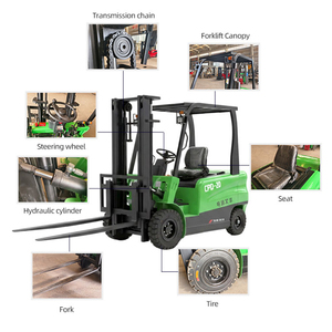 Montacargas Eléctrico de 2, 3 y 5 Toneladas con Batería de Plomo-Ácido, Venta Directa de Fábrica - Product Image 5