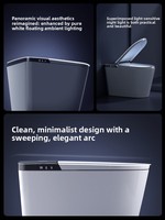 Bidet intelligent entièrement automatique avec réservoir d'eau intégré, sans limitation de pression d'eau, double capteur, massage chaud et froid intégré