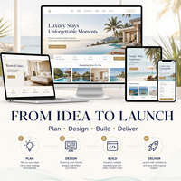 Diseño de Sitio Web para Reserva de Hoteles y Viajes, Plataforma para Negocios de Turismo y Hostelería con Compatibilidad con MAC OS, Disponible
