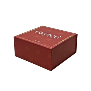 Premium Custom Logo Luxury Rigid Paper Cardboard <b>Black</b> Foldable Embossed Recycled Materials Empty Magnetic Closure <b>Gift</b> <b>Box</b> - Product Image 4
