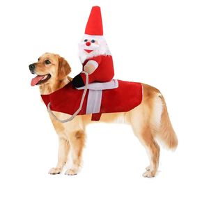 Vêtements <span class=keywords><strong>pour</strong></span> animaux de compagnie en forme de poupée Père Noël <span class=keywords><strong>pour</strong></span> chiens et chats - Product Image 1