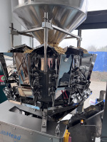 Machine d'emballage verticale automatique multifonctionnelle pour les industries alimentaires et chimiques, haute productivité, sachets, poudre, liquide, granulés