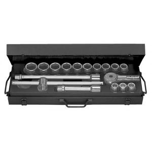 Facom-ซ็อกเก็ตขนาดเมตริกสำหรับ K.415E ขนาด3/4 ''6จุด-ซ็อกเก็ตมือ3148515069406 3/8" - Product Image 1