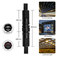 Konektor tahan air Ip67 Ip68 M16 2 3 4 5Pin listrik kabel konektor steker Ip67 5 Pin konektor Led