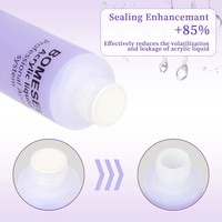 Monomère acrylique EMA 30 ml pour extension d'ongles professionnelle, séchage moyen, liquide acrylique non jaunissant, système d'ongles de salon