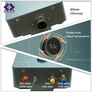 <span class=keywords><strong>Calentador</strong></span> <span class=keywords><strong>de</strong></span> <span class=keywords><strong>agua</strong></span> <span class=keywords><strong>de</strong></span> gas eléctrico sin tanque, caldera instantánea <span class=keywords><strong>de</strong></span> GLP, cobre para baño, uso doméstico, ducha instantánea fabricada - Product Image 5