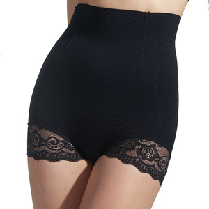 Wholesale Nylon High Waist Women's Shaping Shorts XL Size Custom Logo Seamless Comfortable <b>Tummy</b> <b>Control</b> Panties Quick Dry - Product Image 2