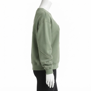 Sudadera para Mujer de Corte Flexible con Cuello Acanalado y Puños Elásticos, Construcción Ligera, Hecha con Material Suave de Mezcla de Poliéster - Product Image 2