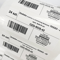 Etiqueta Adhesiva con Código QR Personalizado, Diseño Privado Impreso en Rollo de Vinilo PVC, Etiqueta Adhesiva con Código QR Impermeable
