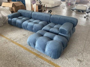 Muebles de Diseño Europeo Moderno de Lujo, Sofá Modular de Tela Mario Bellini, Muebles de Sala de Estar para el Hogar - Product Image 2