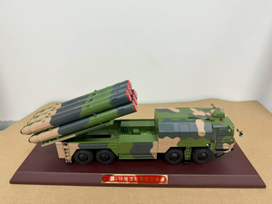 Modelo de Sistema de Míssil Superficial-Aéreo HQ-19 Chinês 1:32 Equipamento de Desfile Militar Modelo em Liga - Product Image 4