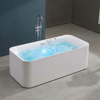 Accessoire en pierre de luxe Style Design technique asiatique Certificats CE CUPC Baignoire de massage autoportante Bains à remous