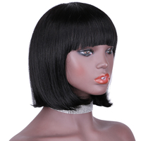 Perruque lace wig synthétique courte pour femmes, perruque pixie en fibre tressée, bon marché, machine complète, cheveux crépus, perruques synthétiques lace, marque privée