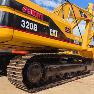 รถขุดตีนตะขาบไฮดรอลิก Caterpillar Cat 320B มือสองจากญี่ปุ่น น้ำหนัก 20 ตัน สำหรับงานก่อสร้าง - Product Image 3