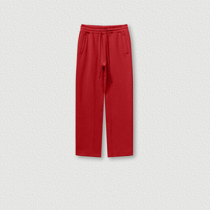 Pantalones deportivos de hombre con estampado de logotipo personalizado, pantalones de chándal de algodón con cintura elástica y bolsillos, estilo informal de gran tamaño - Product Image 4