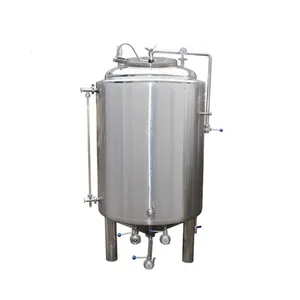 factory price 500L 1000L 2000L Stainless Steel storage Tank for beverage drinks tea milk wine soy sauce syrup fruit juice oil