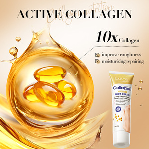 Crème pour les pieds au collagène SADOER 60g, anti-âge, réparation des talons secs et fissurés, hydratante, adoucissante, nourrissante, vente en gros, soin des pieds, spa - Product Image 3