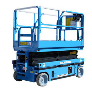 Plataforma Elevadora de Tijera Móvil Eléctrica Autopropulsada de 4-16 m, Plataforma de Andamio de Elevación Hidráulica para Alquiler - Product Image 6